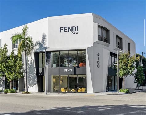 Fendi store in Miami, Florida 